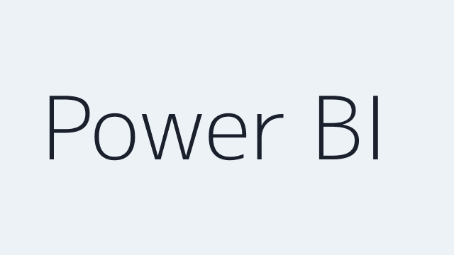Microsoft Power BI