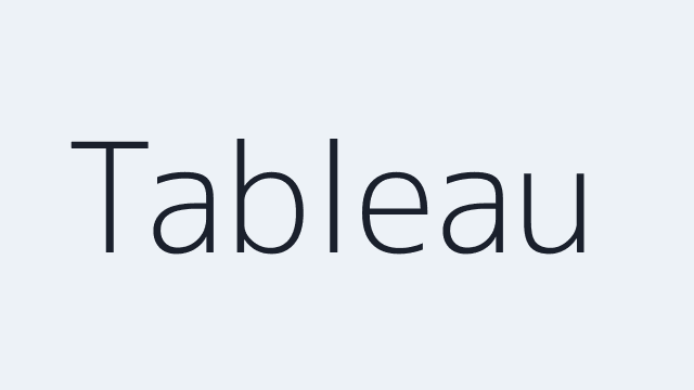 Tableau