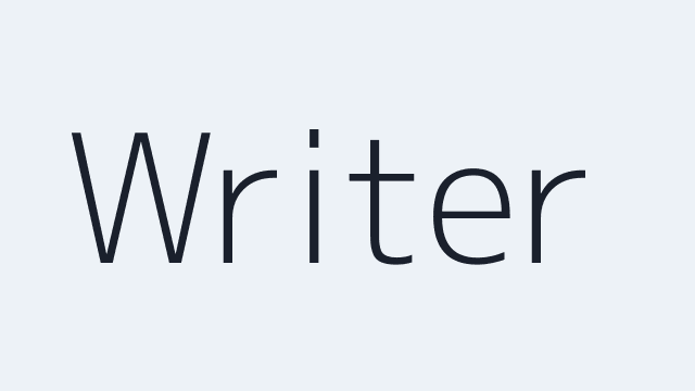 Writer