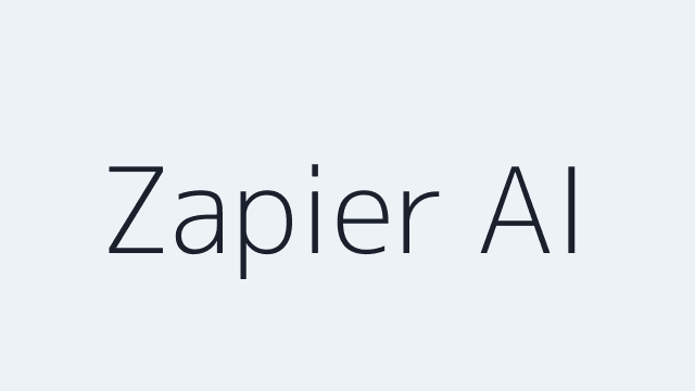 Zapier AI