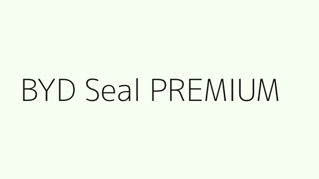 BYD Seal PREMIUM image