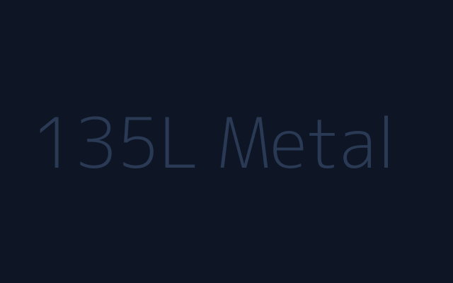 135L Metal