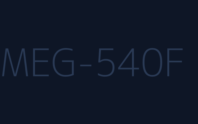 MEG-540F