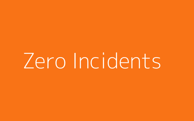 Case study zero incident release