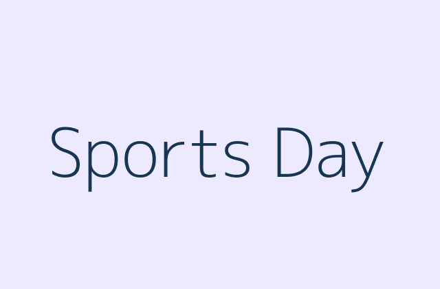 Sports Day