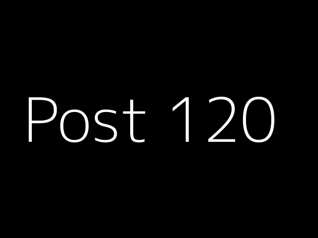 Post 120 - EJS - https://dummyimage.com/640x480/000/fff&text=Post+120