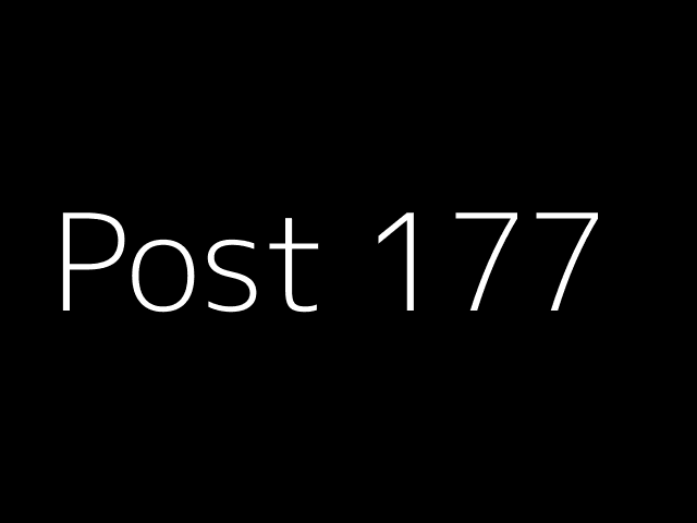 Post 177 - NJK - https://dummyimage.com/640x480/000/fff&text=Post+177
