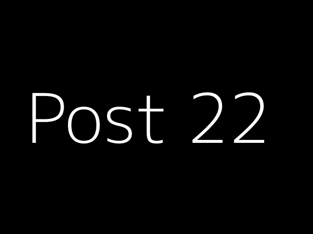 Post 22 - NJK - https://dummyimage.com/640x480/000/fff&text=Post+22
