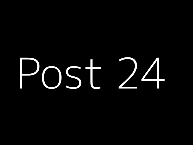 Post 24 - NJK - https://dummyimage.com/640x480/000/fff&text=Post+24