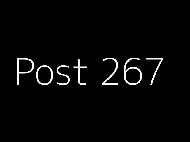 Post 267 - NJK - https://dummyimage.com/640x480/000/fff&text=Post+267