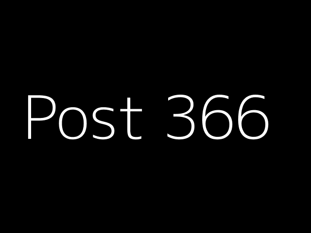 Post 366 - NJK - https://dummyimage.com/640x480/000/fff&text=Post+366