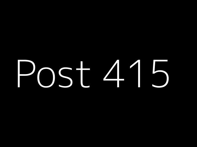 Post 415 - EJS - https://dummyimage.com/640x480/000/fff&text=Post+415