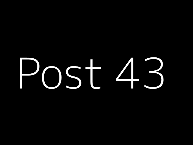 Post 43 - NJK - https://dummyimage.com/640x480/000/fff&text=Post+43