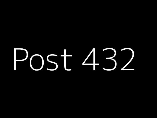 Post 432 - NJK - https://dummyimage.com/640x480/000/fff&text=Post+432