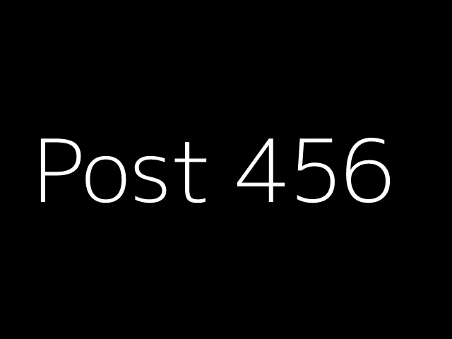 Post 456 - NJK - https://dummyimage.com/640x480/000/fff&text=Post+456