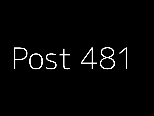 Post 481 - NJK - https://dummyimage.com/640x480/000/fff&text=Post+481