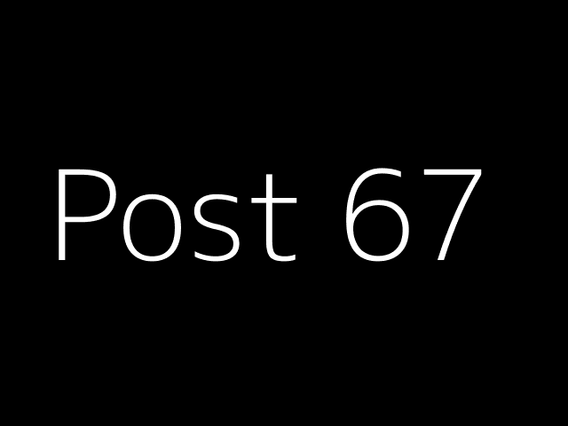 Post 67 - NJK - https://dummyimage.com/640x480/000/fff&text=Post+67