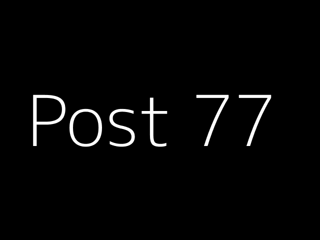 Post 77 - NJK - https://dummyimage.com/640x480/000/fff&text=Post+77