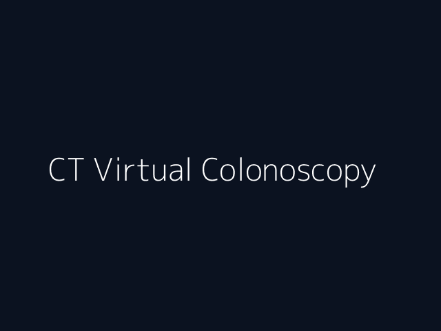 CT Virtual Colonoscopy