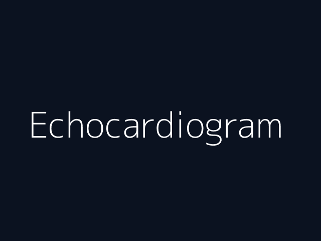 Echocardiogram
