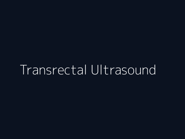Transrectal Ultrasound