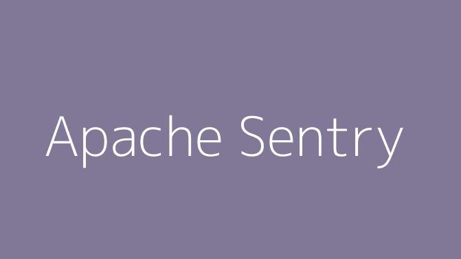 Apache Sentry