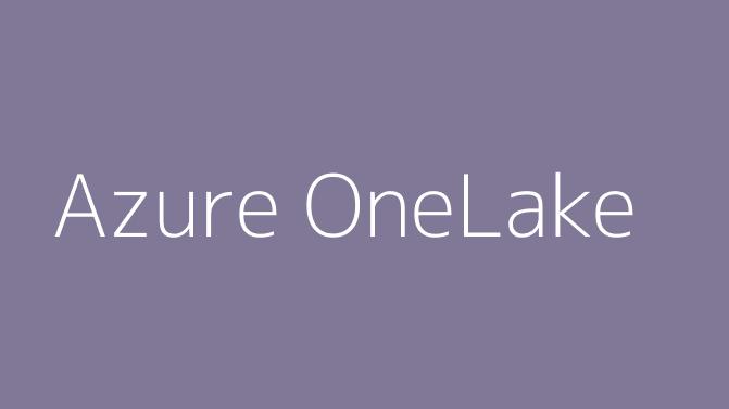 Azure OneLake
