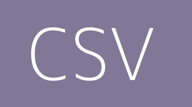 CSV
