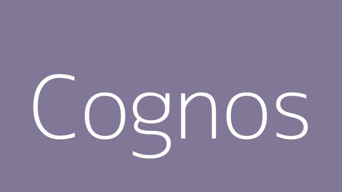 Cognos