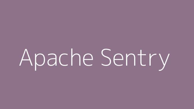 Apache Sentry