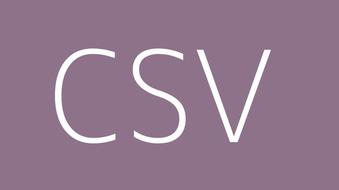 CSV