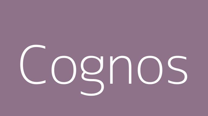 Cognos