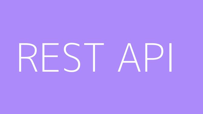 REST API