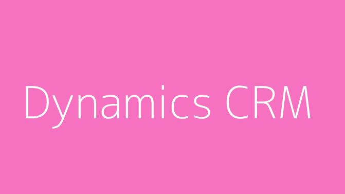Dynamics CRM