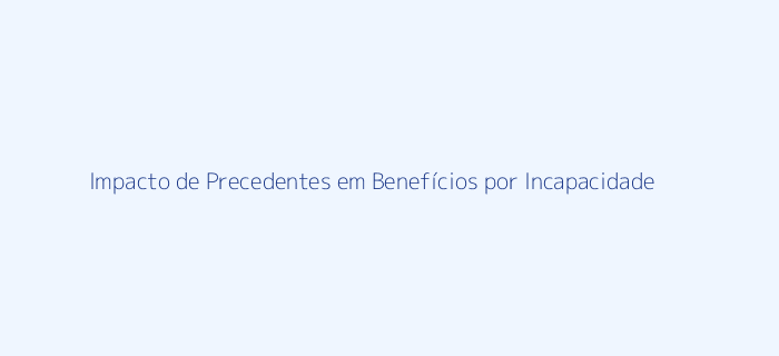 Gráfico ilustrativo de impacto de precedentes