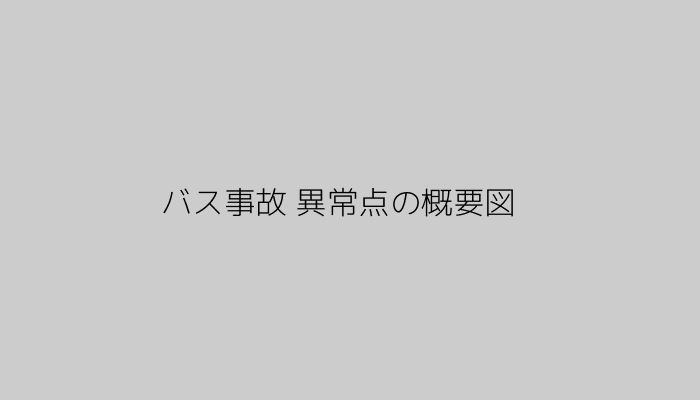 バス事故構造図
