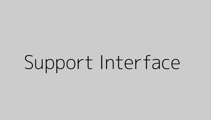 Support Interface