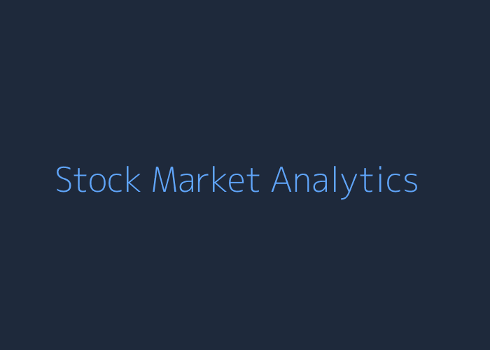 Stock market trading dashboard showing market data and charts