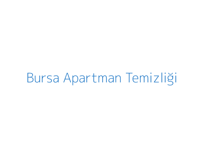 Bursa apartman temizliği hizmeti görseli