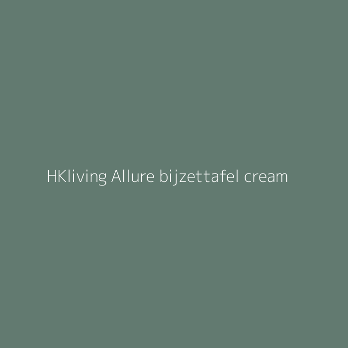 HKliving Allure bijzettafel cream bij HelloChair