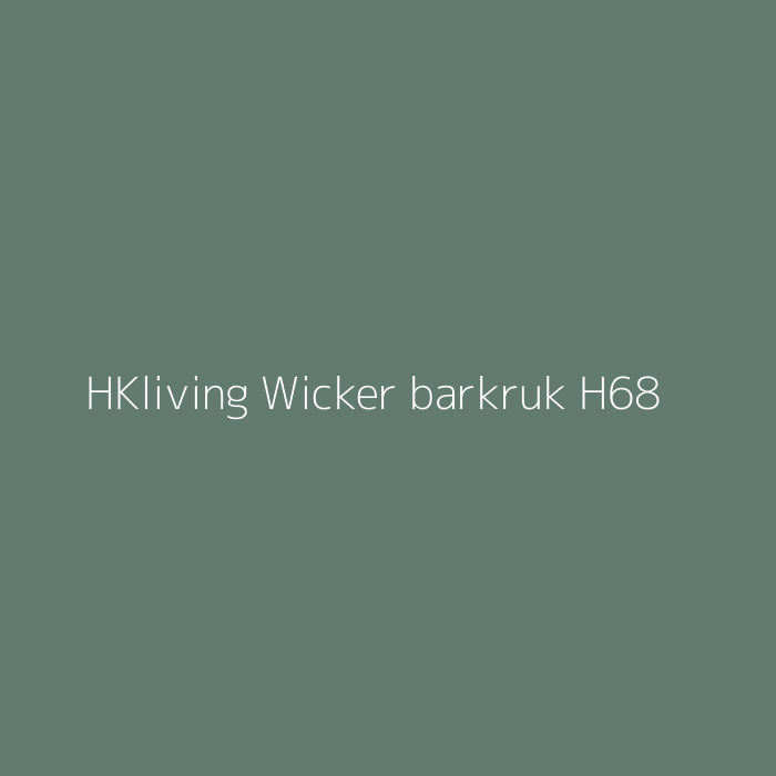 HKliving Wicker barkruk H68 bij HelloChair