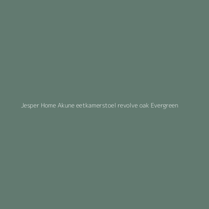Jesper Home Akune eetkamerstoel revolve oak Evergreen bij HelloChair