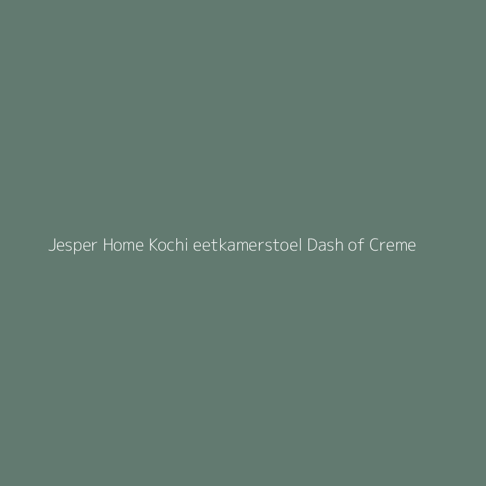 Jesper Home Kochi eetkamerstoel Dash of Creme bij HelloChair