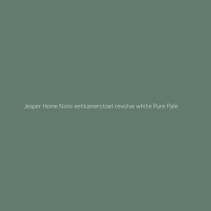 Jesper Home Niimi eetkamerstoel revolve white Pure Pale bij HelloChair