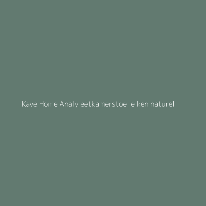 Kave Home Analy eetkamerstoel eiken naturel bij HelloChair