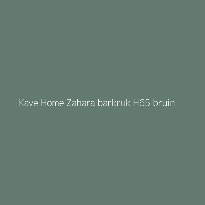 Kave Home Zahara barkruk H65 bruin bij HelloChair