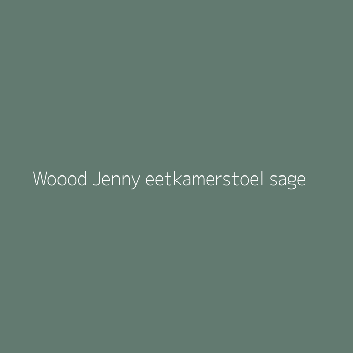 Woood Jenny eetkamerstoel sage bij HelloChair