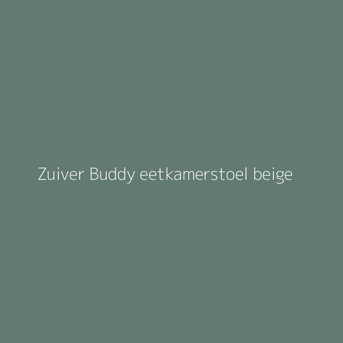 Zuiver Buddy eetkamerstoel beige bij HelloChair
