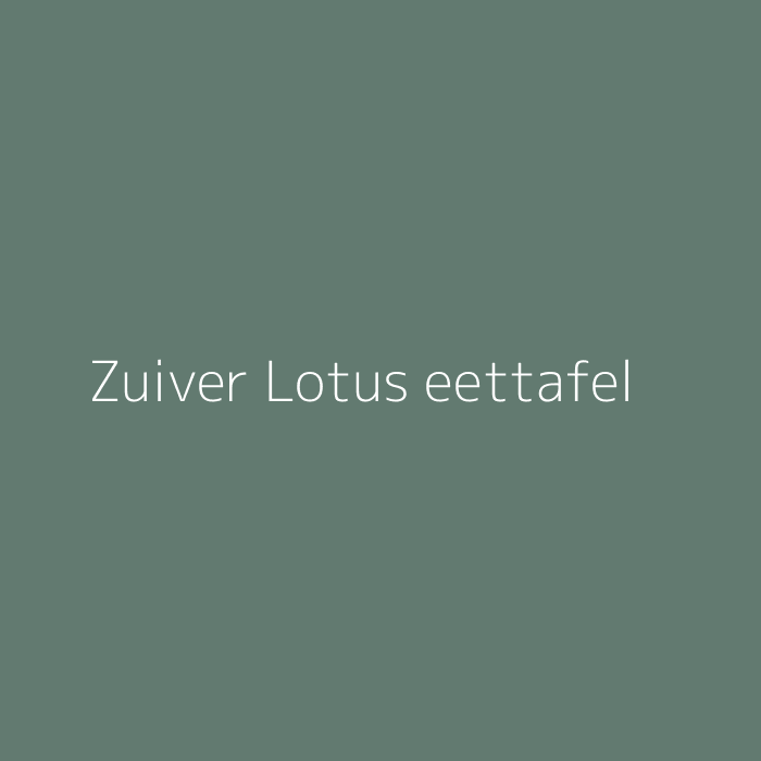 Zuiver Lotus eettafel bij HelloChair