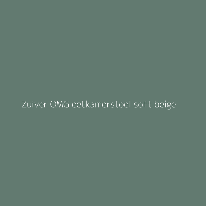 Zuiver OMG eetkamerstoel soft beige bij HelloChair